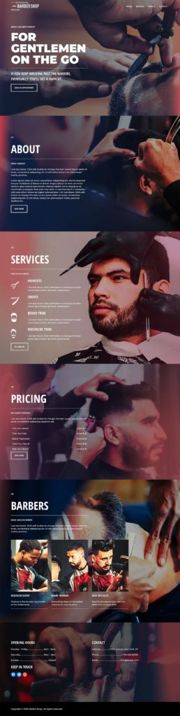 barber website design edmonton web designer hair salon edmonton web designer website quotes